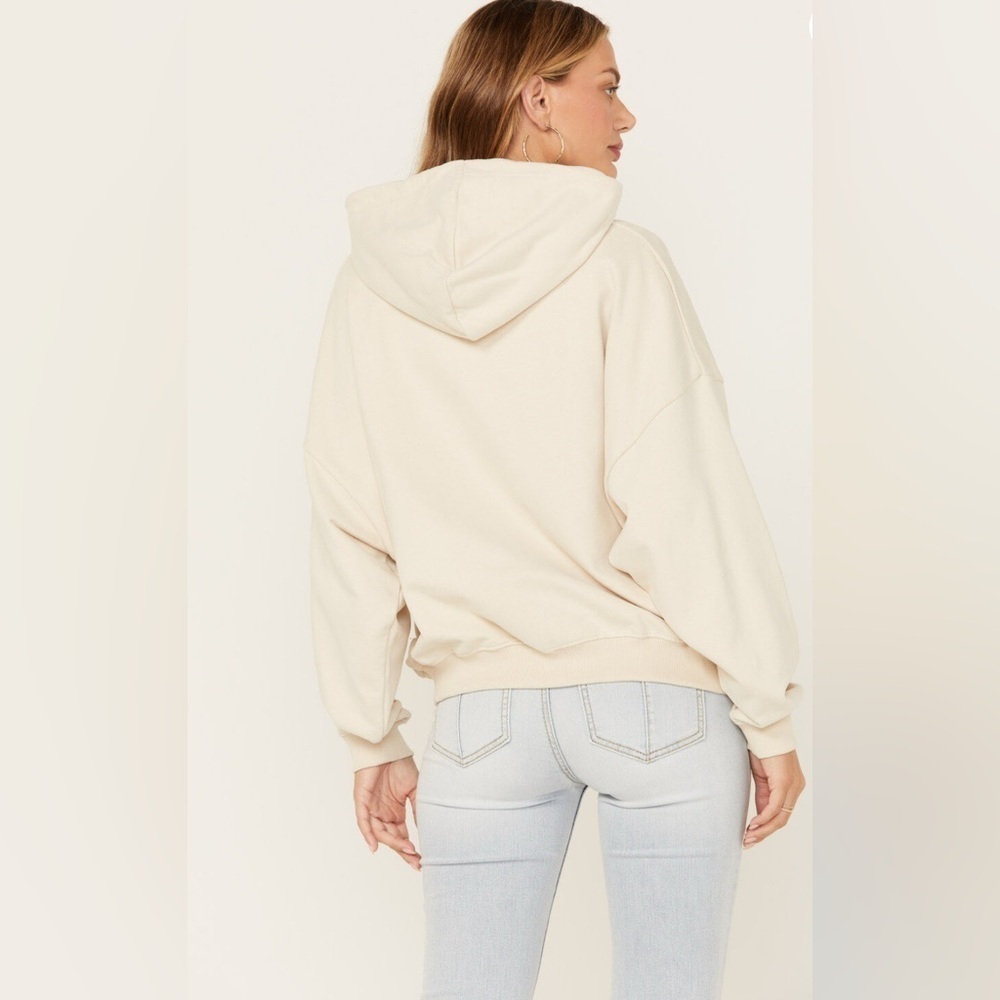 Wrangler Space Cowboy Tan Hoodie XS - Picture 2 of 10